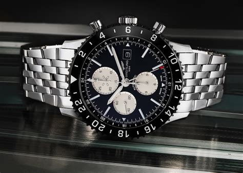 breitling chronoliner blacksteel review|The Breitling Chronoliner Collection .